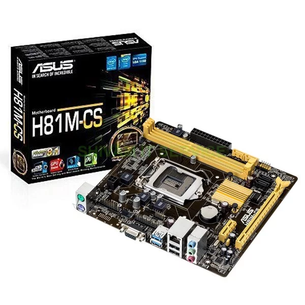 Buy ASUS H81M-CS LGA-1150 Intel 4th Generation Motherboard at Best Price in  Siliguri, India, Kolkata, Darjeeling, kurseong, kalimpong, Gangtok,
