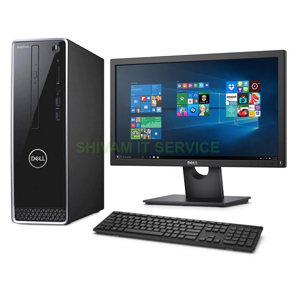 DELL INSPIRON3470 core i5 8400 映像４画面出力可 - デスクトップ型PC