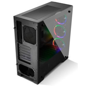 Ant Esports ICE-300TG Mid Tower Gaming Cabinet Case Supports ATX, Micro-ATX - Image 4
