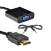 HDMI Male to VGA Female Video Converter