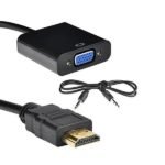 HDMI Male to VGA Female Video Converter