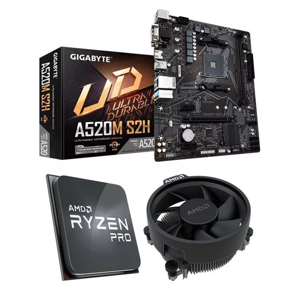 Buy AMD Ryzen PRO 4650G and Gigabyte A520M S2H Motherboard Combo at Best  Price in Siliguri, India, Kolkata, Darjeeling, kurseong, kalimpong,