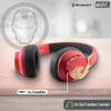 reconnect 501 marvel iron man wireless headphone 3