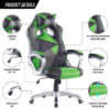 ant esports 8077 gaming chair black green 4
