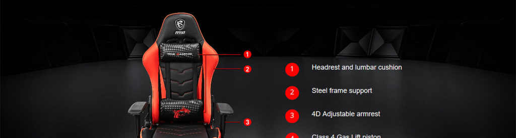 msi mag ch120 gaming chair black red 8
