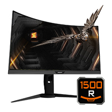 gigabyte aorus cv27f 27 inch curved rgb gaming monitor 8