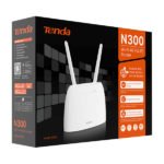 Tenda 4G06 N300 3G/4G LTE SIM Router Wi-Fi 4G VoLTE Router Internet and Voice service