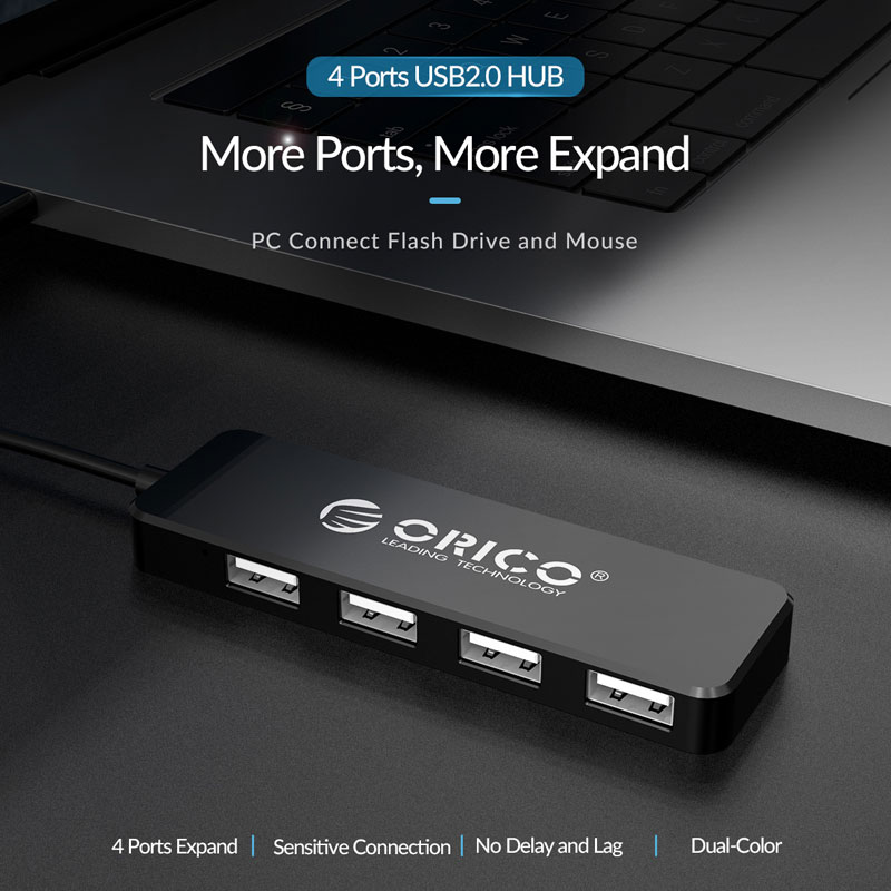 Orico 4 port usb hub 6