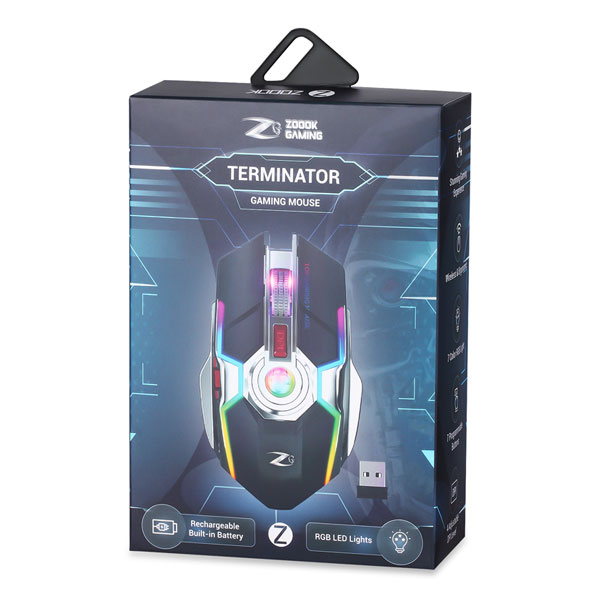 zoook terminator rechargeable wireless mouse 8