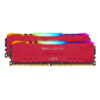 Crucial Ballistix 3000MHz DDR4 Desktop Gaming Memory RAM Kit 16GB (8GBx2) RED BL2K8G30C15U4RL