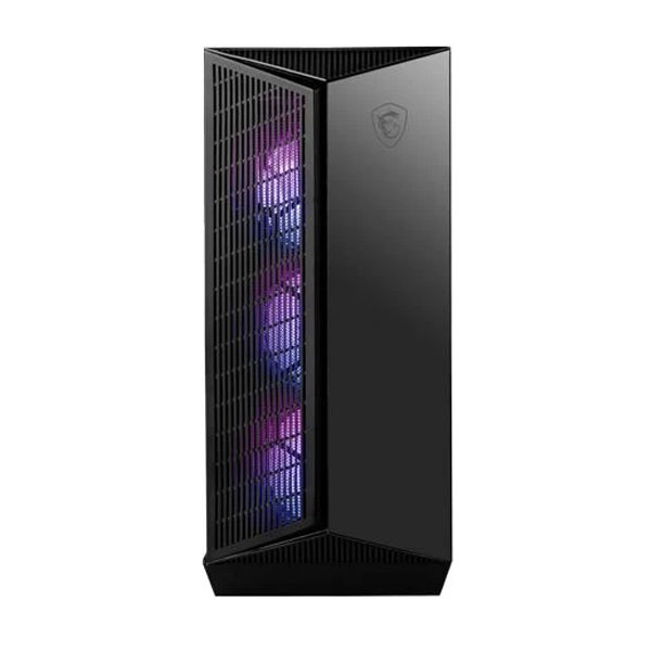 Msi MPG GUNGNIR 110M (ATX) Mid Tower Gaming Cabinet With Tempered Glass Side Panel (Black)