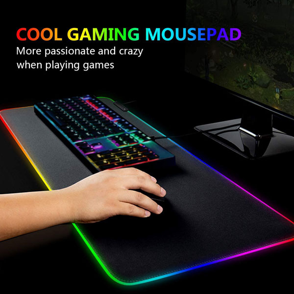GMS WT-5 RGB Gaming Mouse Pad Extended Size 800x300 mm