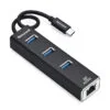 Honeywell Platinum Type C To USB 3.0 Ethernet Adapter (Black)