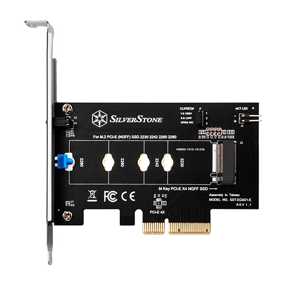 silverstone m.2 nvme ssd to pcie adapter card 2
