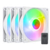 Cooler Master SickleFlow 120 ARGB White Edition Cabinet Fan (3 in 1)