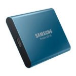 Samsung T5 500GB USB 3.1 External SSD - Alluring Blue 10Gbps, Type-C
