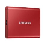 Samsung T7 Red 500GB External SSD 10Gbps, Type-C