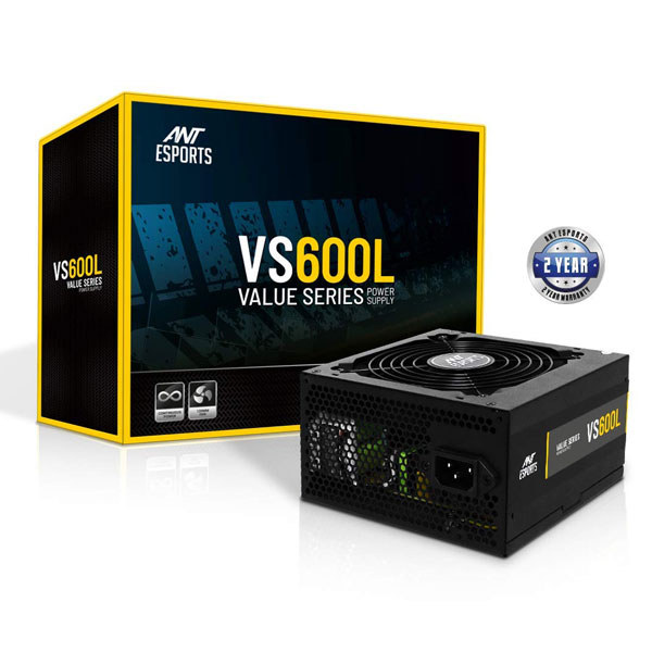 Ant Esports VS600L Value series SMPS Power Supply