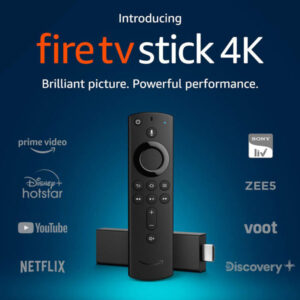 Amazon Fire TV Stick 4K with Alexa Voice Remote | Stream in 4K resolution