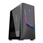 Ant Esports ICE-130AG RGB Mid Tower Cabinet (Black)