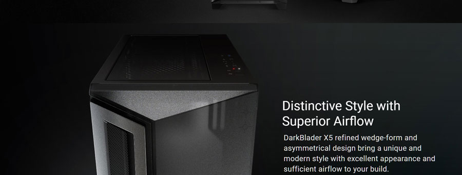 Cougar DarkBlader X5 Cabinet Mid-Tower Gaming Case (Black)