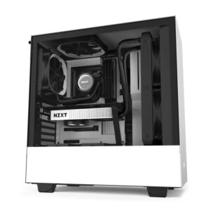 NZXT H510 Compact Mid-Tower ATX Cabinet Gaming Case (White/Black)