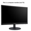 Acer 18.5 inch HD Backlit LED LCD Monitor 200 Nits VGA Port EB192Q Black 2