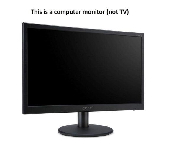 Acer 18.5 inch HD Backlit LED LCD Monitor 200 Nits VGA Port EB192Q Black 2