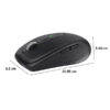 logitech mx anywhare 3 mac wireless mouse black 2