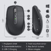 logitech mx anywhare 3 mac wireless mouse black 3