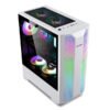 Ant Esports ICE-280TG Mid Tower Gaming Cabinet (White) - Image 5