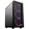 Cooler Master CMP510 Case - Mesh Intakes, ARGB Edge Strip, Ventilated PSU Shroud & 350mm GPU Clearance, Black, ATX (CP510-KGNN-S00)