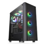 Thermaltake V250 TG Air ARGB (ATX) Cabinet (Black)