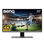 BenQ Ew3270U 32-Inch (80 cm) LCD 3840 X 2160 Pixels 4K Uhd Monitor, Bezel-Less, HDR, 95% Dci P3, AMD Freesync, 2Wx2 Speakers, 60Hz, Brightness Intelligence Plus, Hdmi, Displayport, USB Type-C (Black)