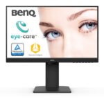 BenQ Gw2485Tc 24 Inch (60.6 cm) 1920 x 1080 Pixels, Fhd IPS Monitor, USB Type-C, Coding Mode, Noise Cancellation Mic, Ultra Slim Bezel, 75 Hz, Brightness Intelligence, 2Wx2 Speakers, Black