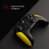 Redgear MS-150 Wired Gamepad with 2 Digital triggers, 2 Analog Sticks Ergonomic Design, 1.8 m Durable Cable, X Input and Direct Input(Punk Yellow) - Image 2