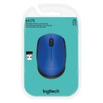 LOGITECH M171 BLUE/BLACK WIRELESS MOUSE