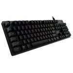 Logitech G512 Lightsync RGB Mechanical Gaming Keyboard, Carbon English Layout GX Blue Switch