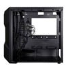 Cooler Master TD300 Mesh Micro-ATX Tower with Polygonal Mesh Front ana Removable Top Panel, ARGB/PWM Hub Tempered Glass, Dual Sickleflow PWM ARGB Lighting Fans - Image 6