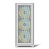 Ant Esports ICE-4000 RGB Mid- Tower Computer Case / Gaming Cabinet - White - Image 2