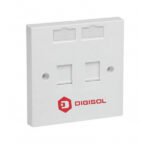 Digisol Dual Face Plate (white)
