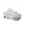 Digisol Plastic Cat5 Cat6 RJ45 Cable Connector - Pack Of 100 Pieces