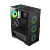Ant Esports ICE-110 Mid-Tower Computer Case/Gaming Cabinet - Black - Image 2