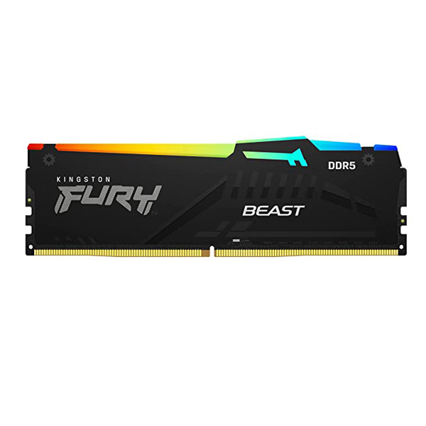 Kingston Fury Beast RGB 8GB 5200MTs DDR5 CL40 DIMM Desktop Memory