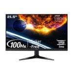 Acer Nitro QG221Q 21.5 Inch (54.61 cm) Full HD Gaming LCD Monitor with LED Backlight I VA Panel I 1 MS VRB, 100 Hz Refresh I HDMI, VGA I Stereo Speakers I 250 Nits I AMD Free Sync I Eye Care (Black)