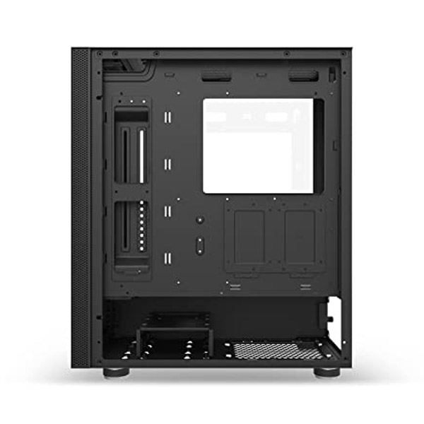 Ant Esports Infinity X Mid- Tower Computer Case/Gaming Cabinet - Black |  Support ATX, M-ATX, ITX | Pre-Installed 1 x 120 mm ARGB Rear Fan