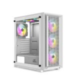 Ant Esports SX7 Mid-Tower Gaming Cabinet White