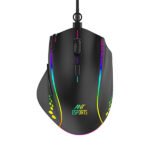 Ant Esports USB GM600 RGB Wired Programmable Gaming Mouse 6 DPI Sensitivity Level Adjustments up to 7200 DPI Equipped with HUANO Mouse switches
