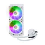 COOLER MASTER MASTERLIQUID 240L CORE ARGB LIQUID CPU COOLER - WHITE(MLW-D24M-A18PZ-RW)
