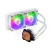 COOLER MASTER MASTERLIQUID 240L CORE ARGB LIQUID CPU COOLER - WHITE(MLW-D24M-A18PZ-RW) - Image 2
